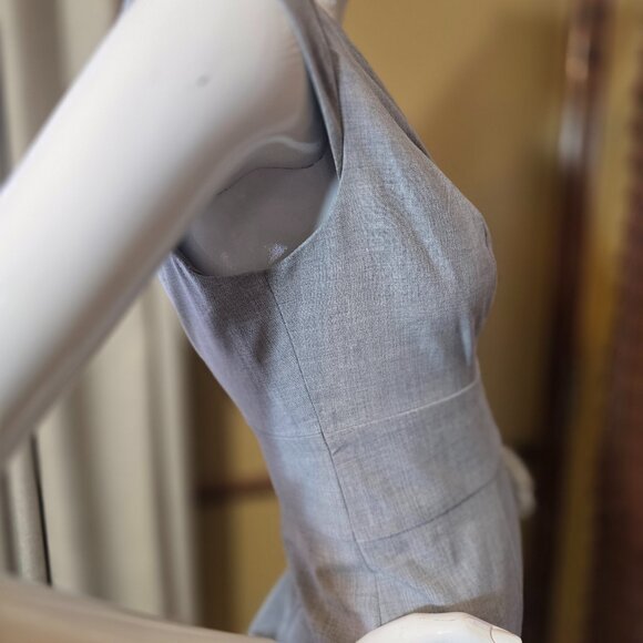 THE LIMITED COLLECTION Light Gray Professional Dress Size 4 - Picture 6 of 11